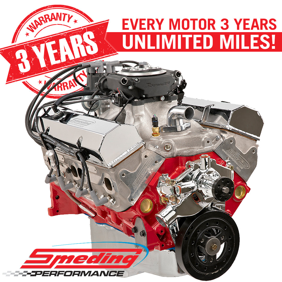 Smeding Performance: 3-Year Warranty on Custom Crate Engines